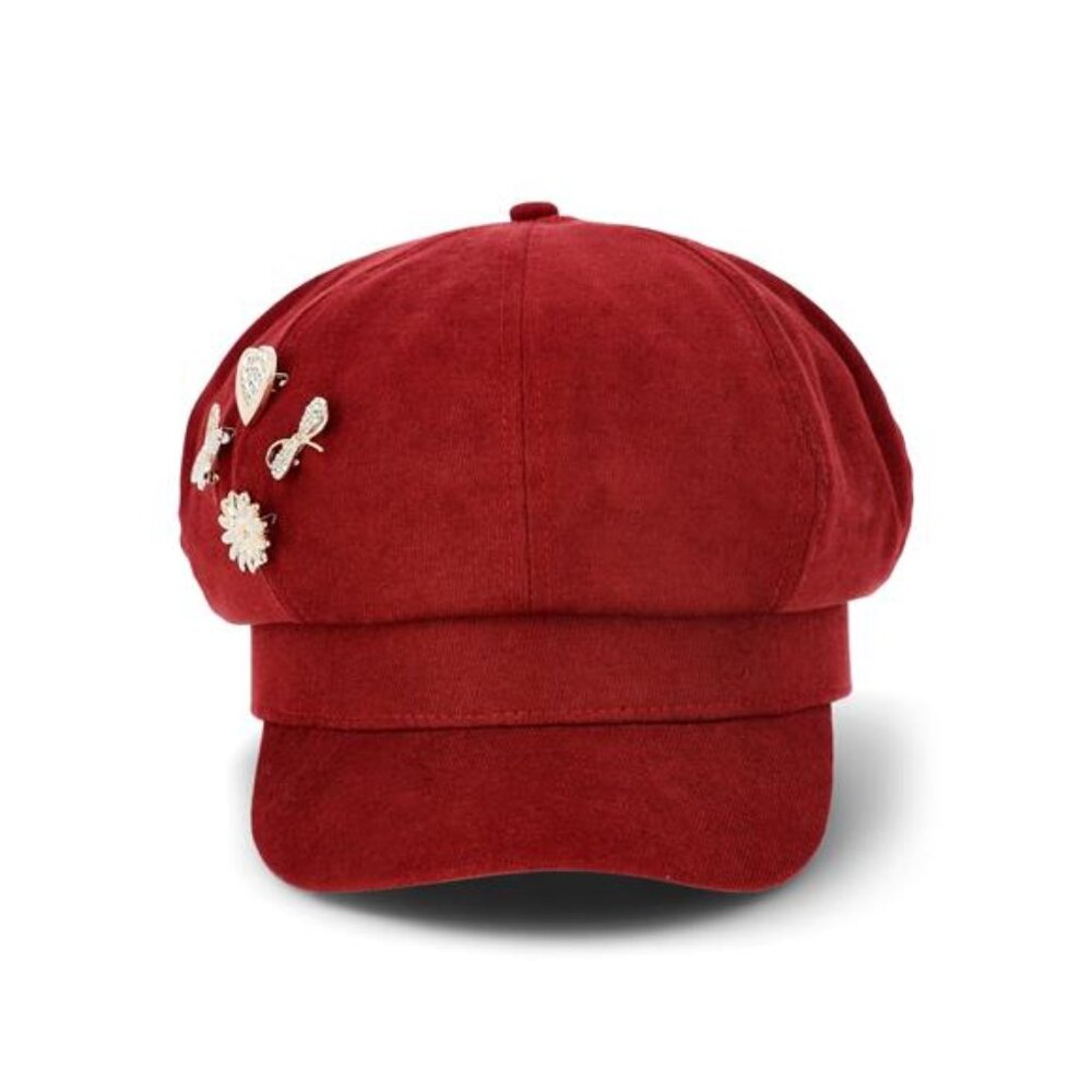 Women's Baker Hat with Charms